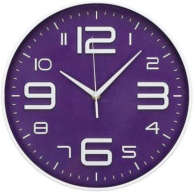 Inspired Living Nordic Silent 12 Inch Modern Wall Clock Non Ticking Battery Powered Home Decor 30cm 004