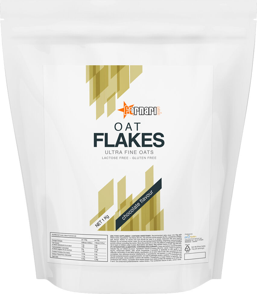fornari sport oat flakes 1 kg cioccolato