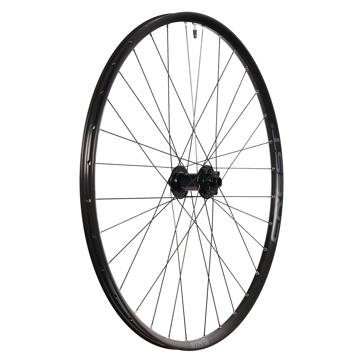 Notubes Stan's Crest S2 Front Wheel - 29" - 15x110 TA - 6-Bolt - Gray (Vorderrad, 29") (DWC290001)