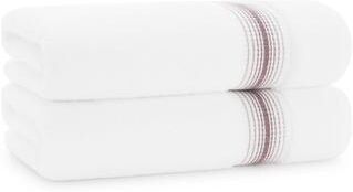 Aston & Arden Turkish Striped 2-Piece Bath Towels - 60x30