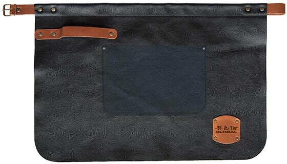 Global GL-4060 Leather Waist Apron