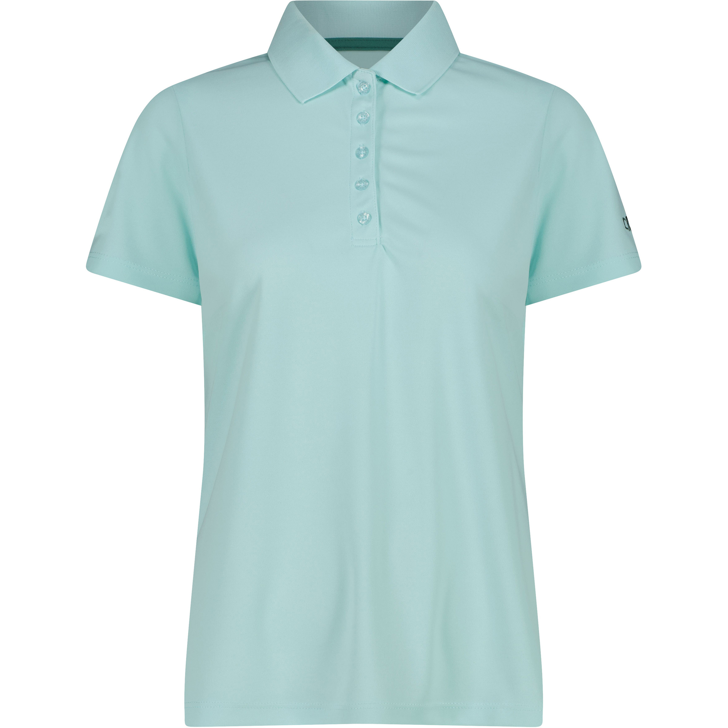CMP Polo Damen T-Shirts tuerkis Größe XXS Lifestyle Atmungsaktiv
