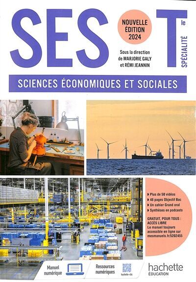 Marjorie Galy - SES, sciences économiques et sociales terminale spécialité - Preis vom 02.10.2026 23:42:20 h