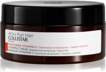 Collistar Hair Vitamin C Mask Brightening Revitalizing máscara para cabelo com vitamina C 200 ml. Hair Vitamin C Mask Brightening Revitalizing