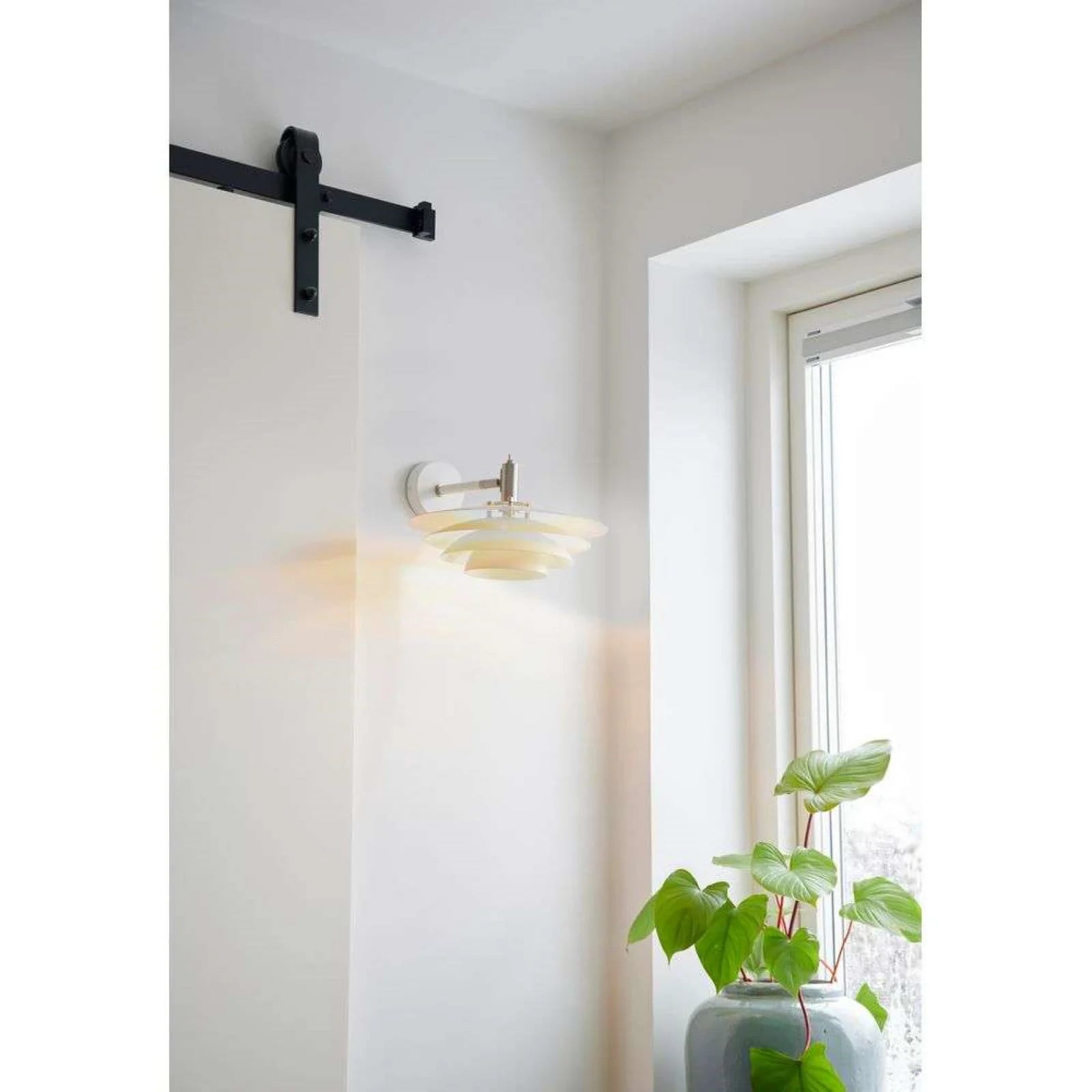 Nordlux Bretagne Wandlamp - Wit - Metaal