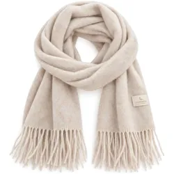 Cashmera Damen Winterschal - beige