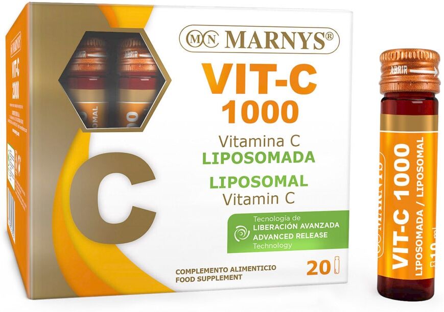 Marnys 20 Viales VIT-C Vitamina C Liposomada .