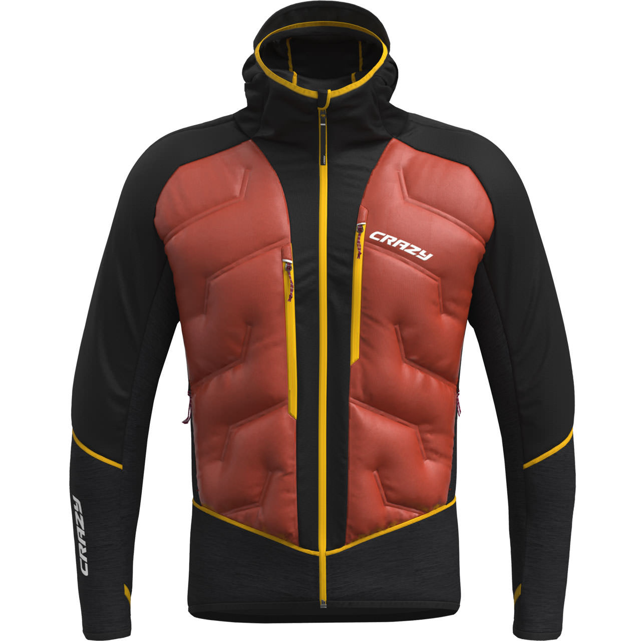 Crazy Herren Hybrid Jacke VIPER brick - L