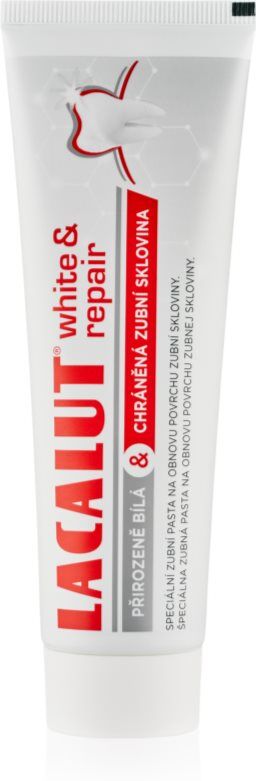 Lacalut White & Repair dentifrice pour restaurer l'émail dentaire 75 ml