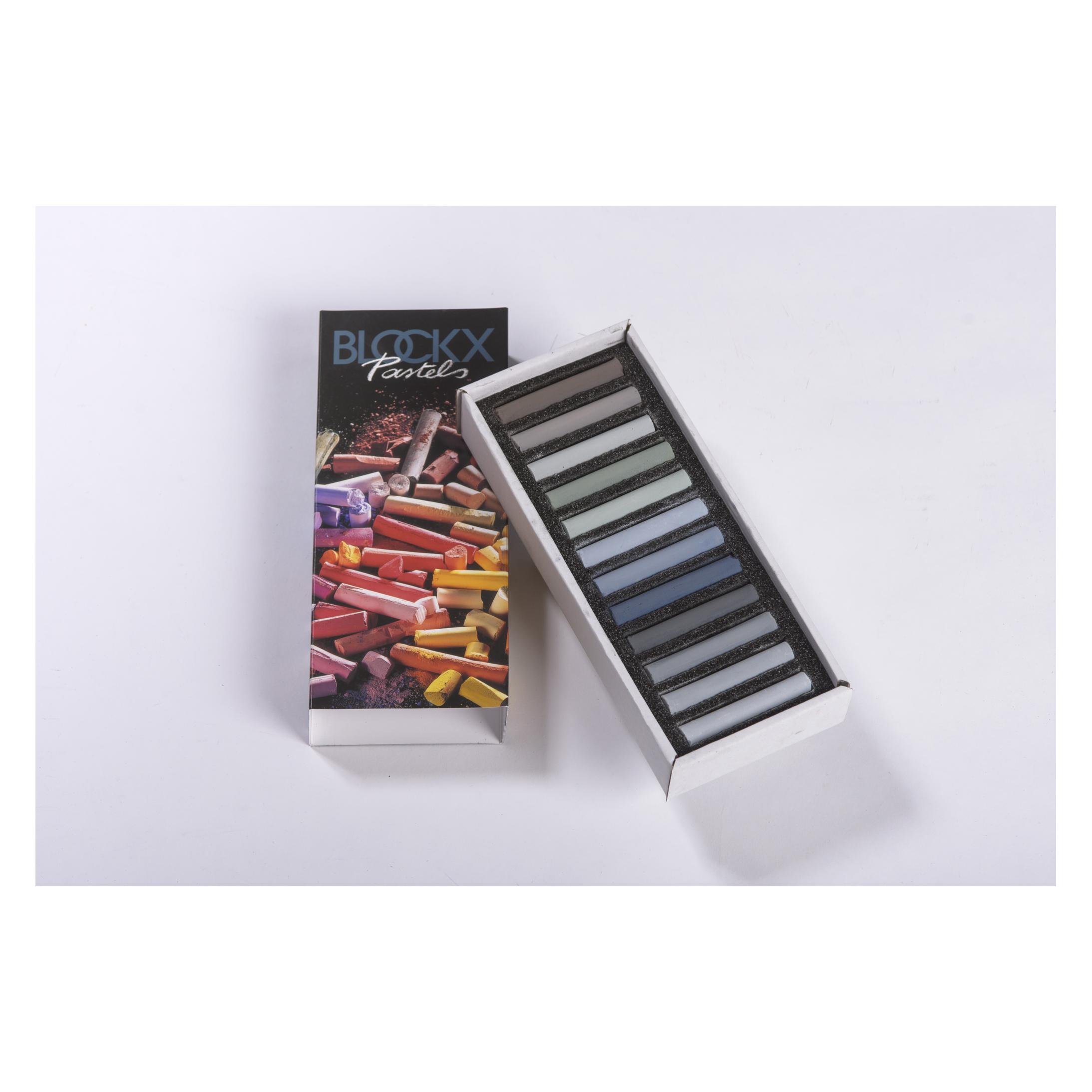 BlockX Etui 12 Pastelle - Grau (12x) (12912GBXC)