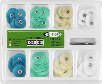 Inspire Essentials ProGloss 40 Piece Dental Polishing Disc Kit 80 Pcs