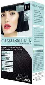 Cleare Institute COLOUR CLINUANCE TINTA CABELO DELICADO 1.0 PRETO 170ml
