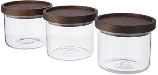 Artisan Street Set Of 3 600ml Stacking Storage Jars