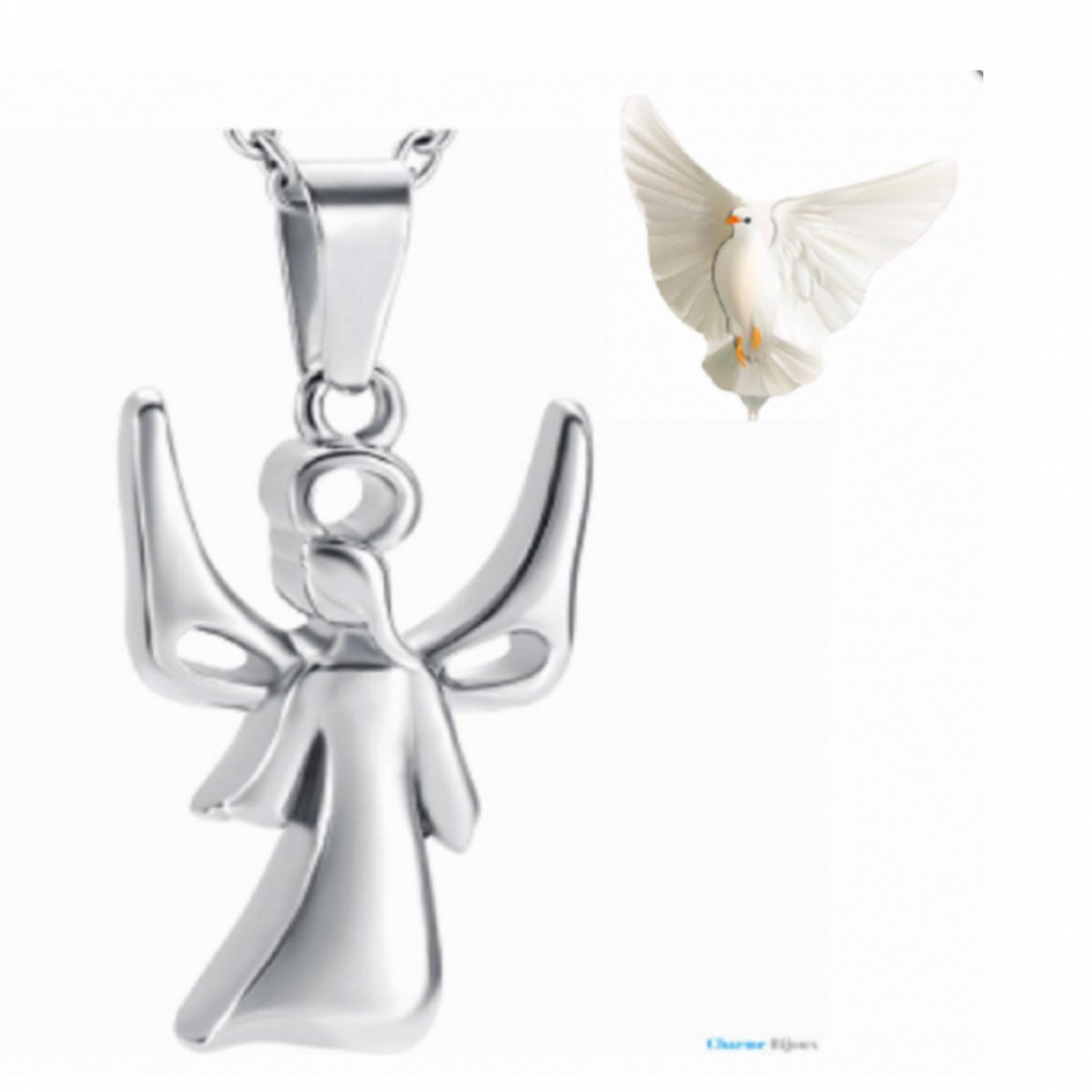Urn gedenkhanger Engel van Charme Bijoux