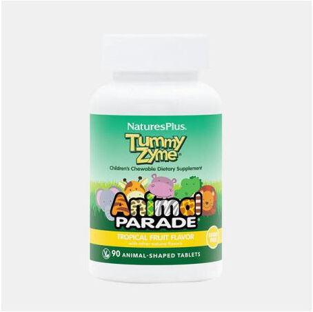 NATURES PLUS TUMMY ZYME ANIMAL PARADE 90 COMP MASTIGAVEIS