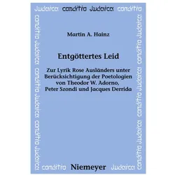 Entgöttertes Leid, Fachbücher von Martin A. Hainz