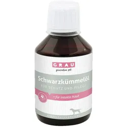 grau Schwarzkümmelöl Nahrungsergänzung für Hunde 250 Mililiter
