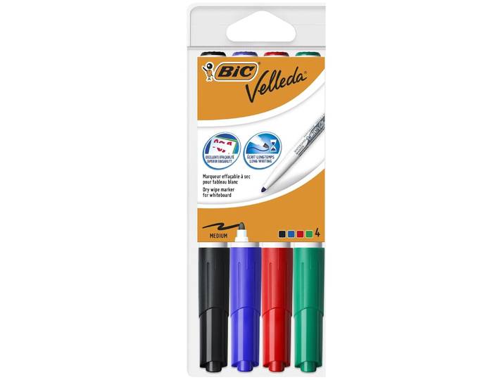 Bic Whiteboardmarker 4 Stück
