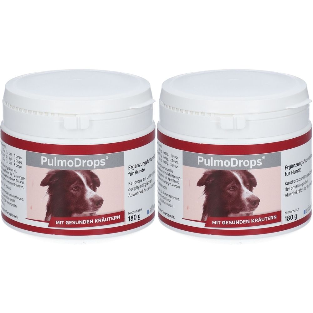 Pulmodrops Fuer Hunde x2 2x180 g Kautabletten