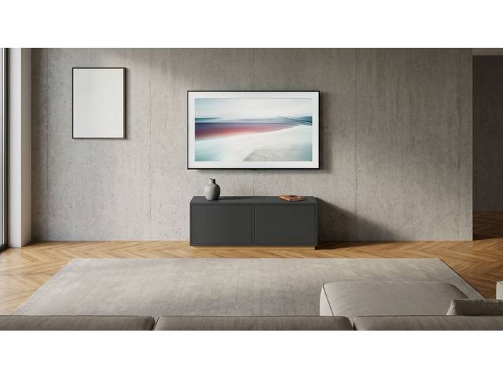Lowboard schwarz Premium Dekore Schwarz