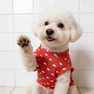 Inspired Finds Sanrio Inspired Soft Pet Vest Shirt Cute Sleeveless Puppy & Cat T Shirt s