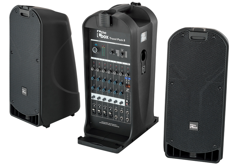 the box Travel Pack 8 nero