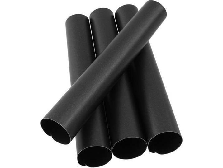 ZENKER 4 rouleaux de mousse\, grande taille\, couleur noire\, pour karting