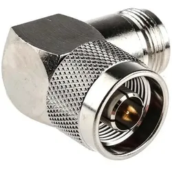RS PRO HF Adapter, N - N, 50Ω, Male - Weiblich, Rechtwinklig, 11GHz, Elektronikkabel + Stecker