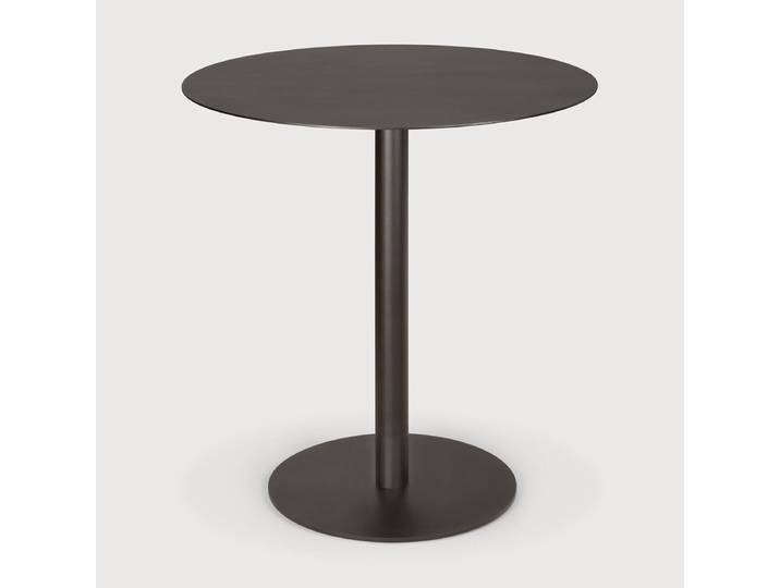 Ethnicraft Blend Outdoor-Beistelltisch Metall/Beton Dark Bronze