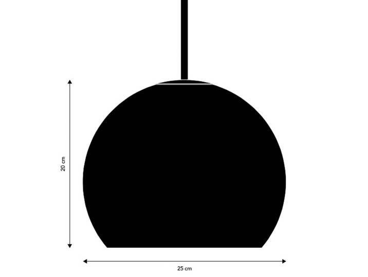 FRANDSEN Glas Hängelampe Ball, dimmbar, alu / grau / zink, für Wohn- / Esszimmer, Glas, Design, Pendelleuchte