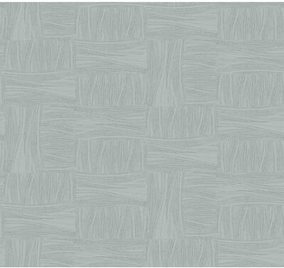 York Wallcoverings Wicker Dot Slate Blue Wallpaper