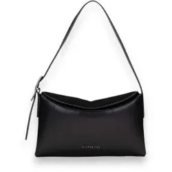 Hispanitas für Damen. BI264925 Schwarze Umhängetasche (OSFA), Lässig, Kunstleder