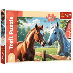 Puzzle 200 - Pferde auf der Lichtung - Trefl 13328