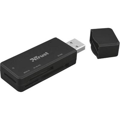 Trust NANGA - Kartenleser (MS, SD, microSD, MS Micro)
