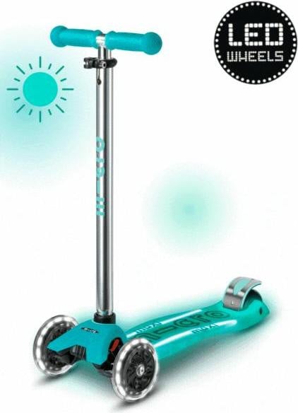 Micro Mobility Maxi Micro Deluxe Glow LED Plus driewielige step voor kinderen