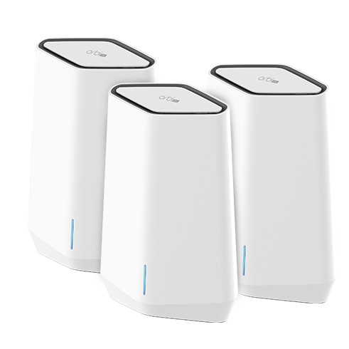 Netgear Orbi Pro AX5400 Tri-Band Mesh WiFi 6 System SXK50B3 Router, 2x Satellit SXK50B3-100EUS