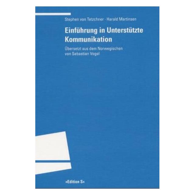 Winter Einführung in Unterstützte Kommunikation (Deutsch, Softcover, Harald Martinsen, Stephen von Tetzchner) (7160151)