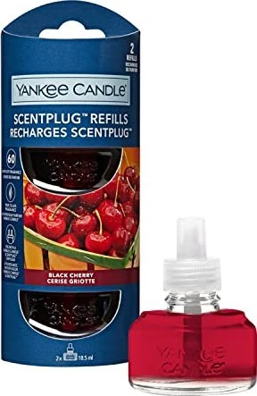 YANKEE CANDLE Black Cherry Nachfüllpackung 2× 18,5 ml