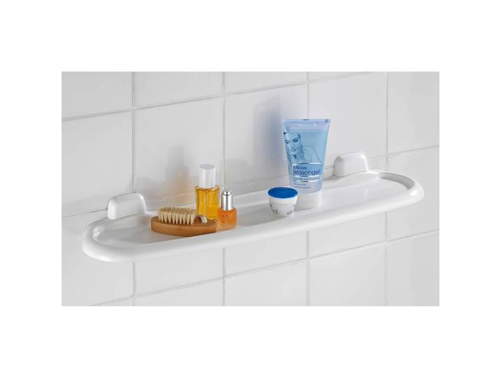Wandablage Kunststoff ABS Weiß 58 x 5 x 14cm