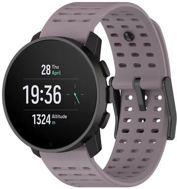 Everyday Crate Suunto 9 Peak Pro Vertical Race Silicone Watch Band 22mm Soft Replacement Watch Strap purple