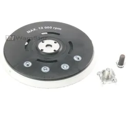 WamSter d150 mm Schleifteller Klettverschluss M8+5/16 mittel 15-Loch"