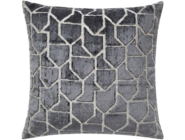 Kissen GISELE 43x3cm anthrazit unifarben