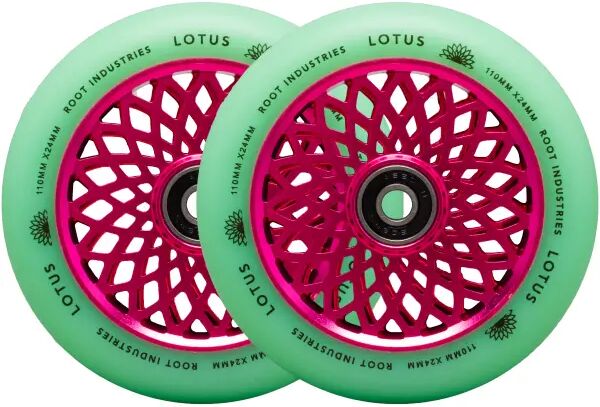 Root Industries Stunt Scooter Rollen Root Lotus 2 Stk. (110mm - Pink/Isotope)
