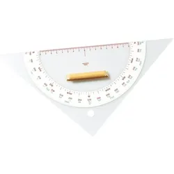 Aristo, Lineal, Kursdreieck mit Griff (32.50 cm)