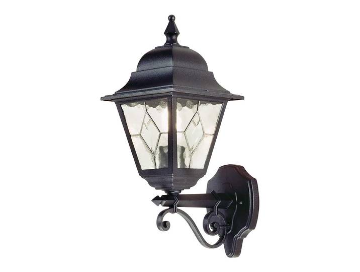 Wandleuchte Norfolk Typ A 18 x 45 x 26cm Schwarz/Schwarz