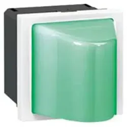 Leuchte gn 12-24V 2mod ws Mosaic