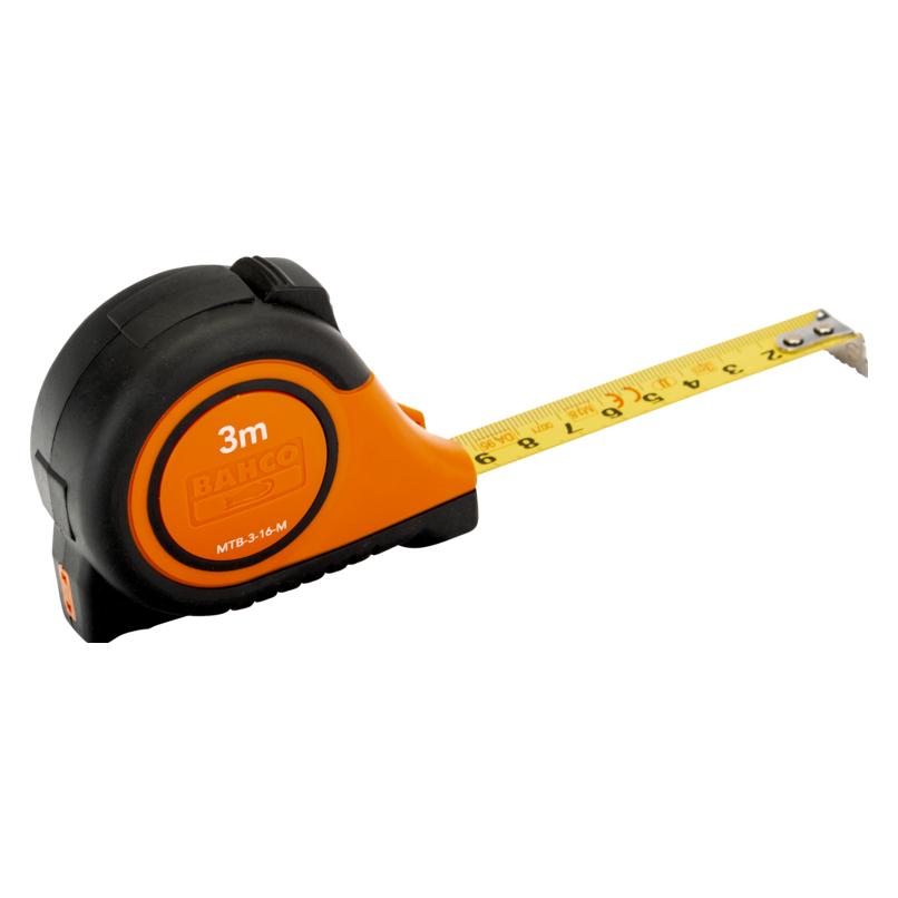 Irimo Massband kurz mit Gummibeschichtung, magnetisch, metrisch und Zoll 3 m (34630847)