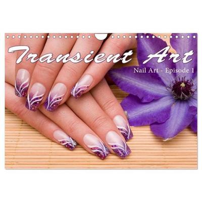 Transient Art – Nail Art Episode 1 (Wall Calendar 2027 DIN A4 landscape), CALVENDO 12 Month Wall Calendar