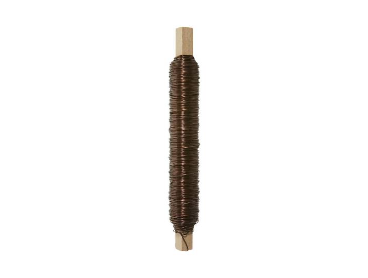 Glorex Wickeldraht Braun 0.5 mm 50 m