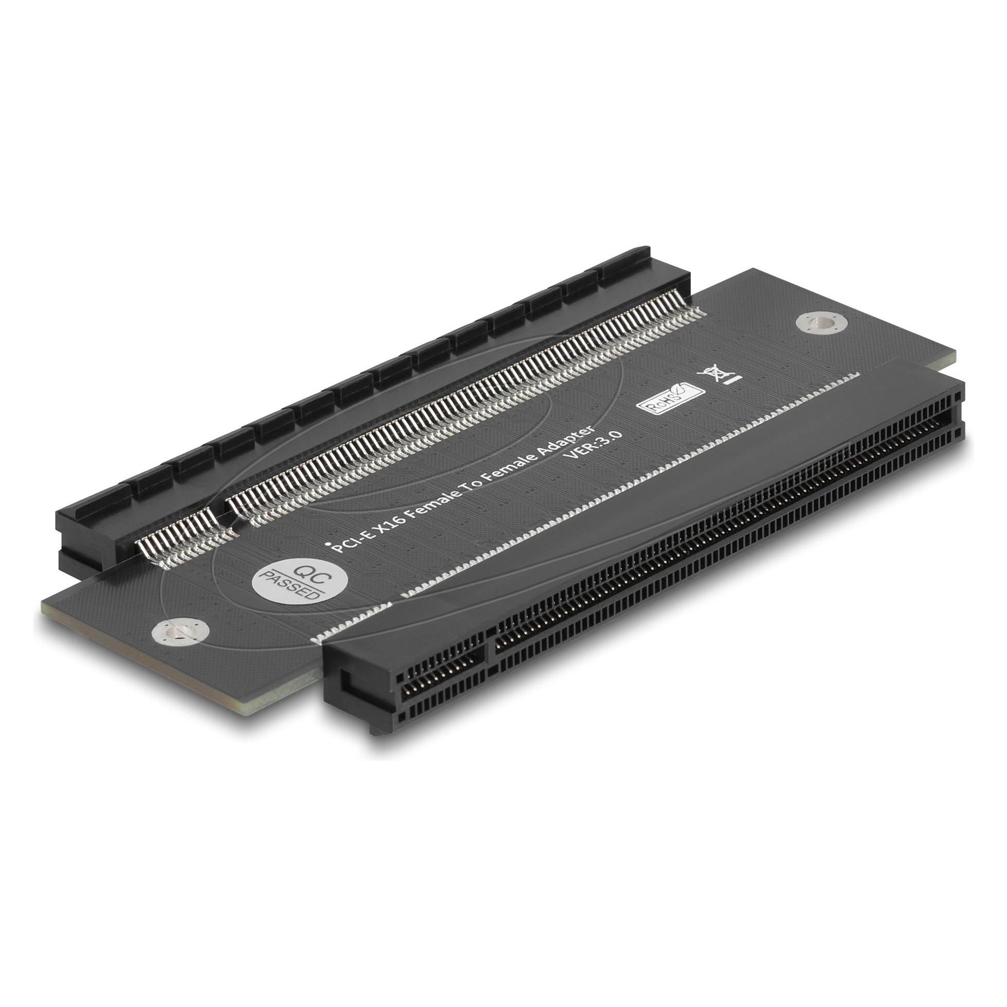 Delock Riser Karte PCI Express 3.0 x16 Slot zu x16 Slot (81293)